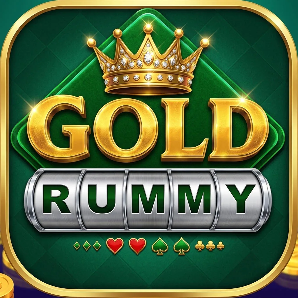 Gold Rummy game app logo